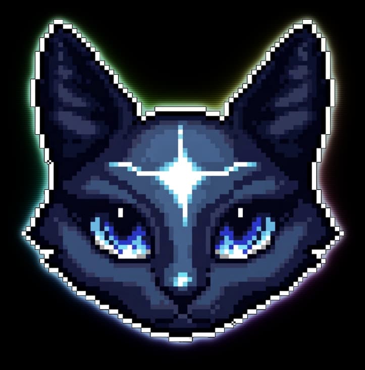 Nyxia AI Cat Logo