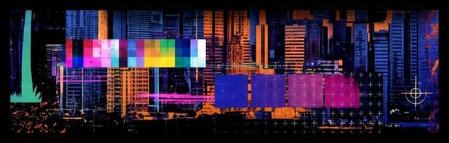 Cyber City Skyline