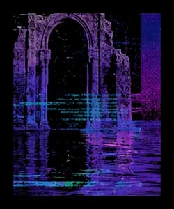 Sunken Ancient Arch in Water