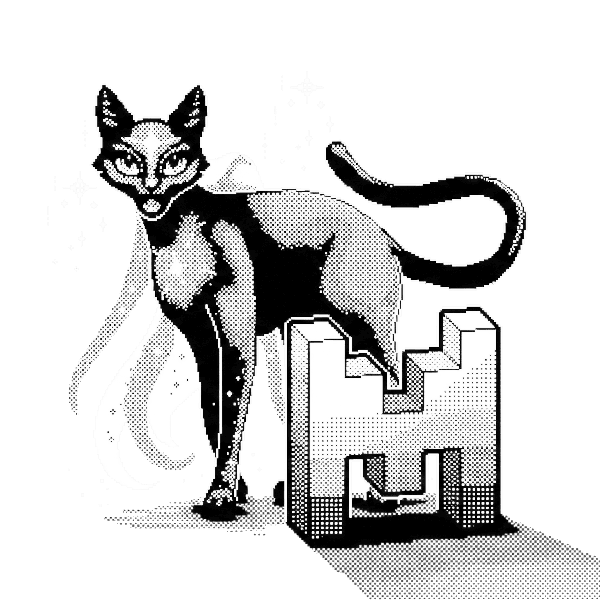 Nyxia sitting on Mistral